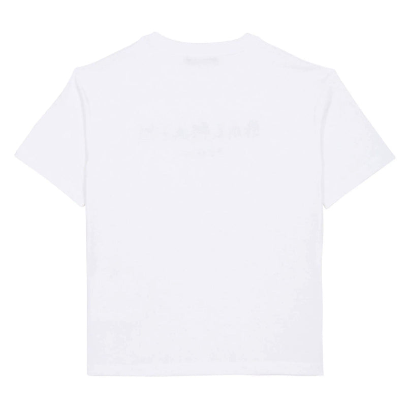 Balmain-Logo T-Shirt-BV8Q01-Z1751-100-White