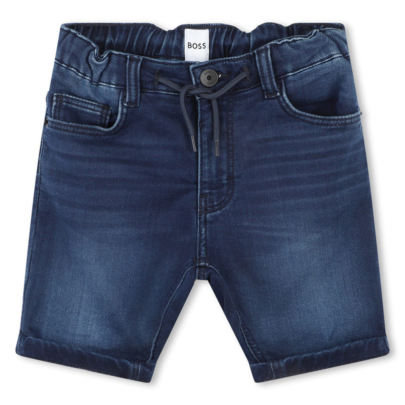 boss-j50778-z07-kb-Blue Denim Shorts