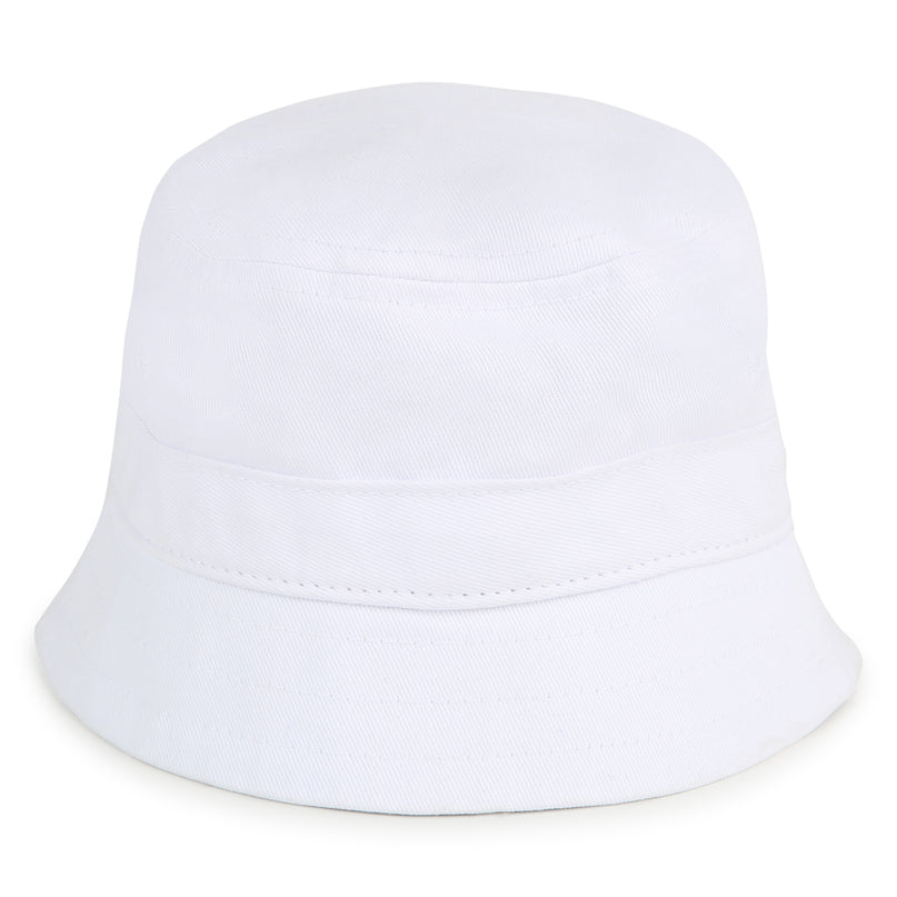 White Logo Bucket Hat