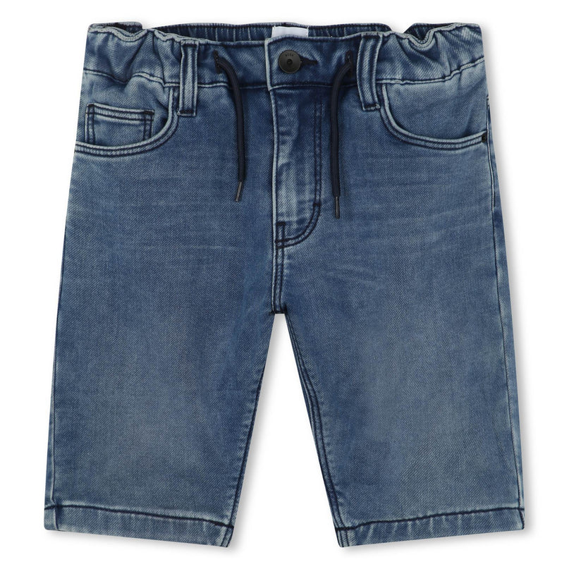 boss-j50778-z03-kb-Blue Denim Shorts