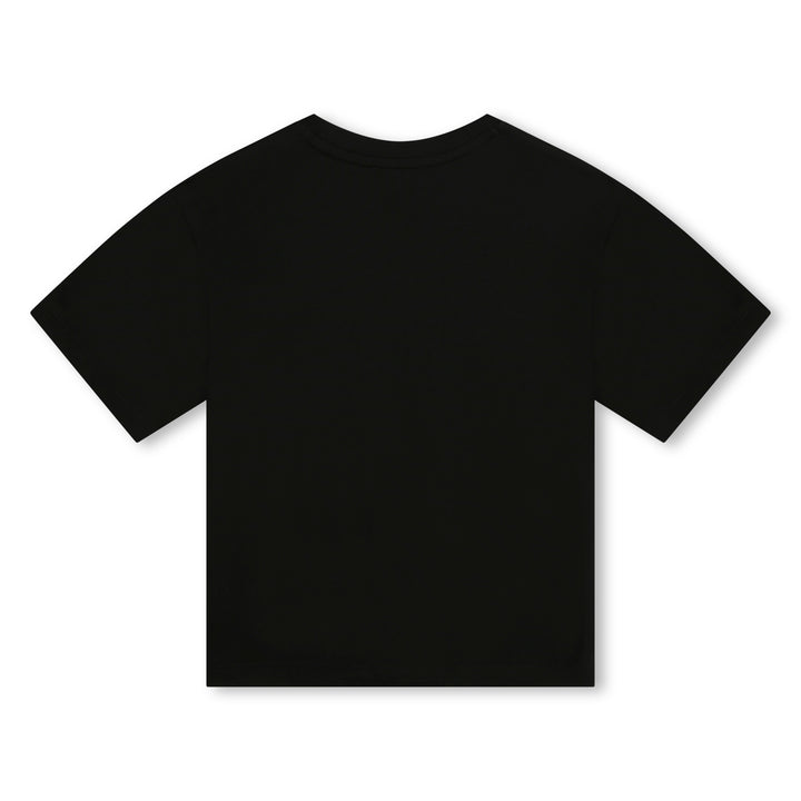marc-jacobs-w60039-09b-Black Logo T-Shirt