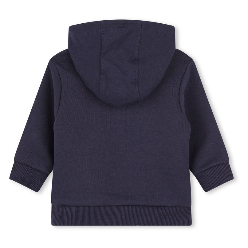 Givenchy-H30473-85T-NAVY-HOODED SWEATSHIRT