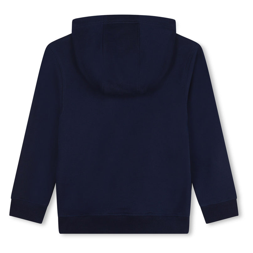 Givenchy-H30334-85T-NAVY-HOODED SWEATSHIRT