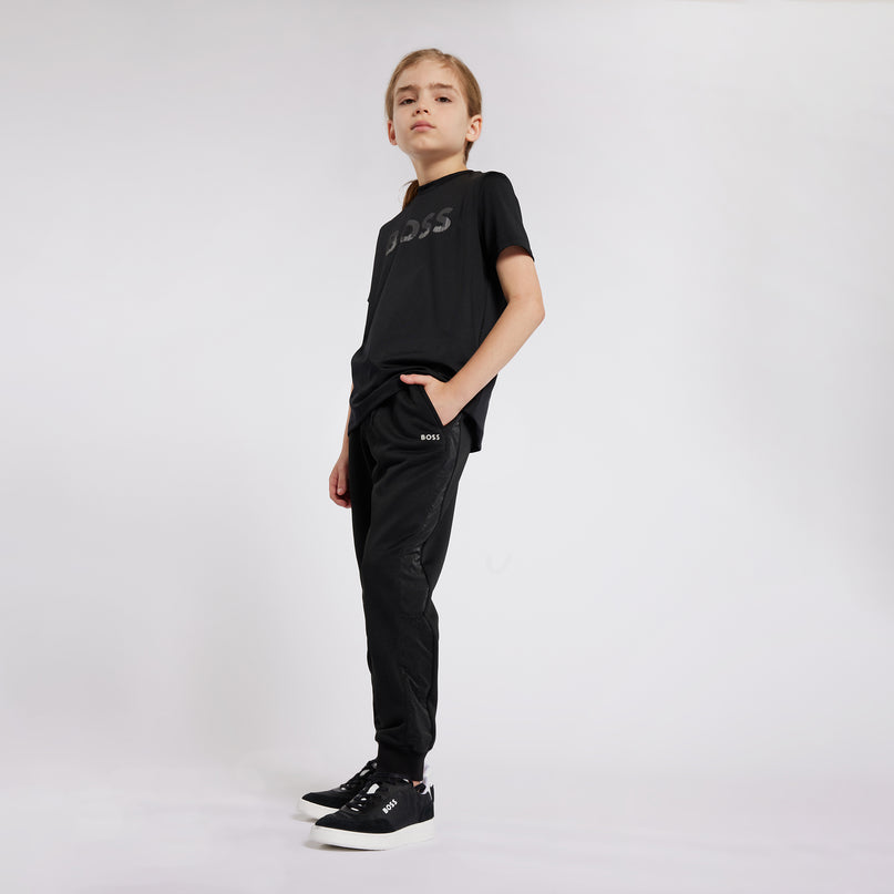 boss-j50755-09b-kb-Black Jogging Bottoms