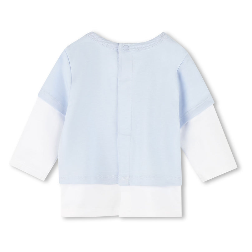 Givenchy-H30508-771-PALE BLUE-T-SHIRT+TROUSERS+BIB