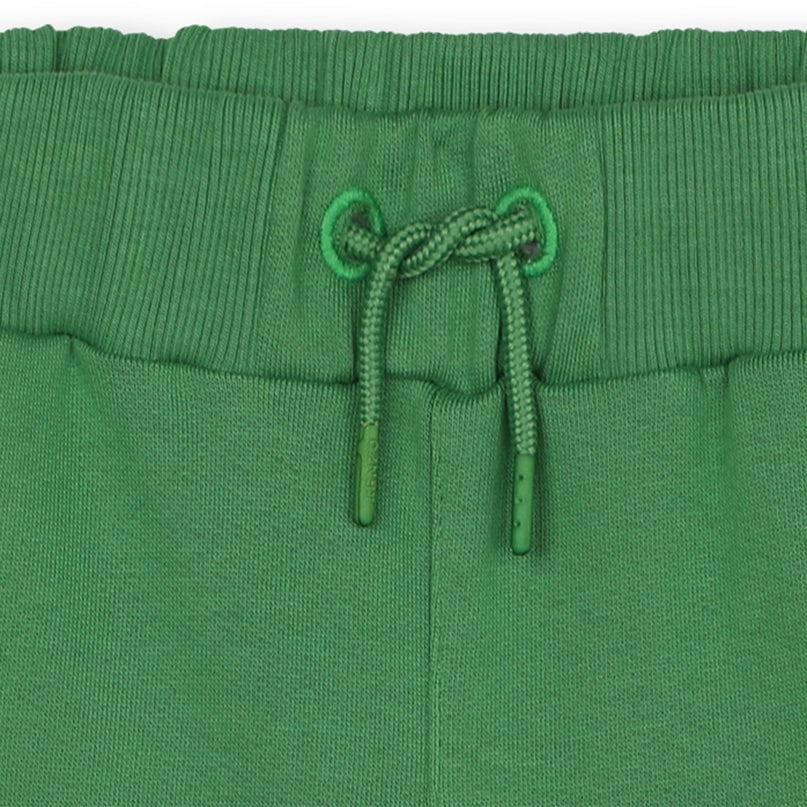 kenzo-k60305-66f-kb-Green Bermuda Shorts