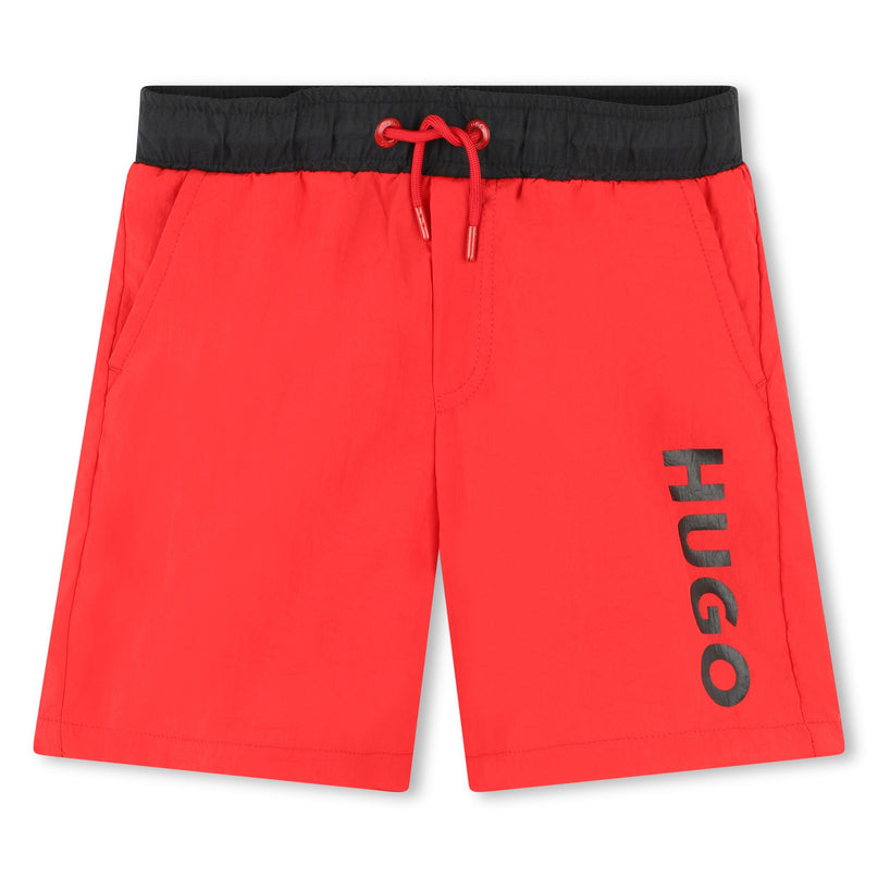 hugo-g00002-990-kb-Bright Red Swim Shorts