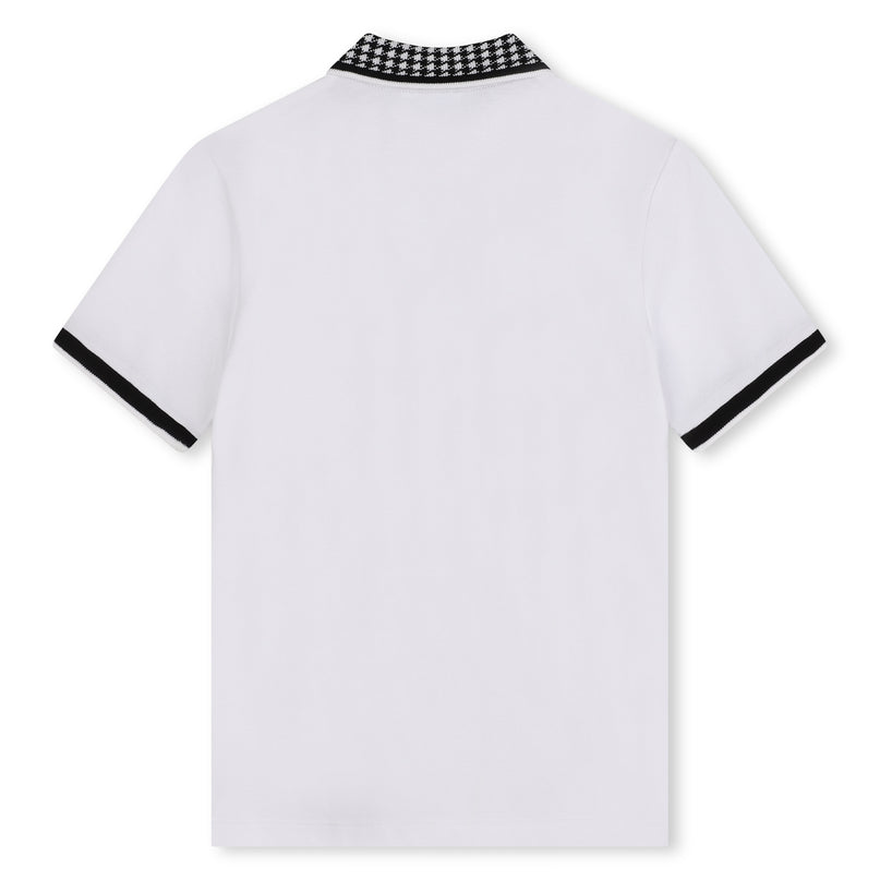 BOSS-J51177-10P-WHITE-SHORT SLEEVE POLO