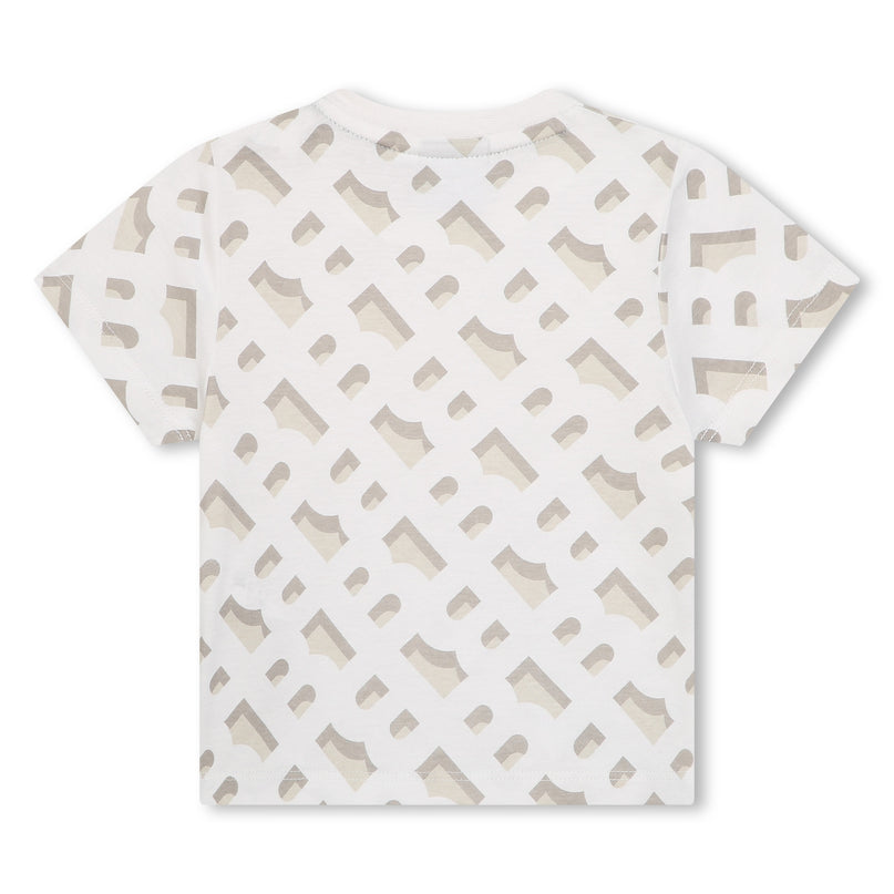 boss-j50607-10p-bb-White Logo T-Shirt