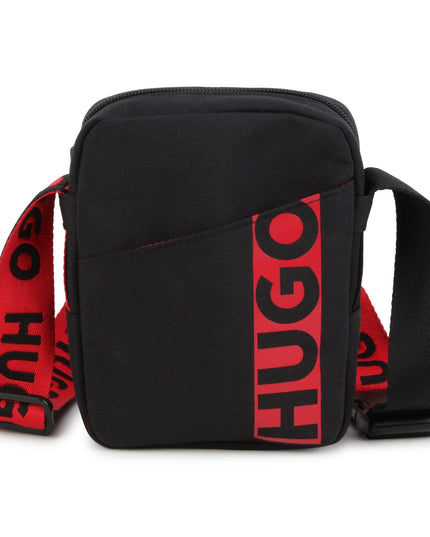 hugo-g00107-09b-Black Logo Bag