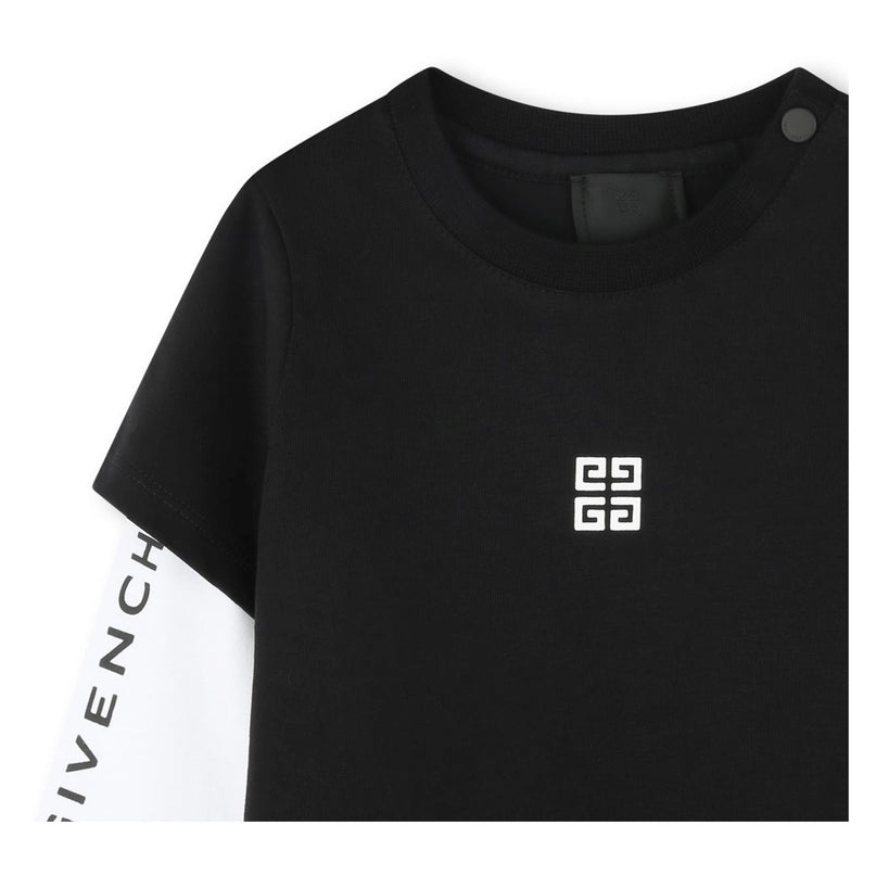 Givenchy-H30475-09B-BLACK-LONG SLEEVE T-SHIRT