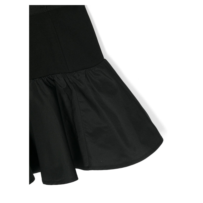 moncler-j1-954-8h000-13-809ag-999-Black Logo Skirt