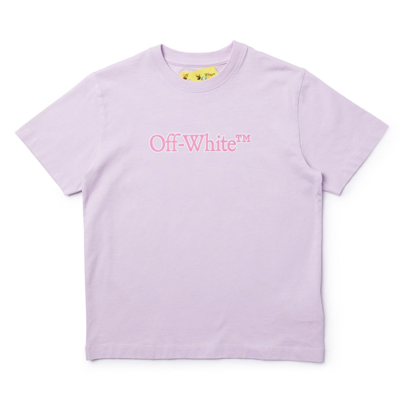 off-white-ogaa001s24jer0043632-Pink Logo T-Shirt