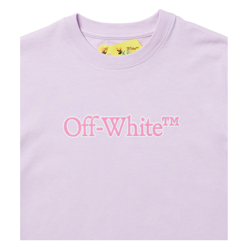 off-white-ogaa001s24jer0043632-Pink Logo T-Shirt