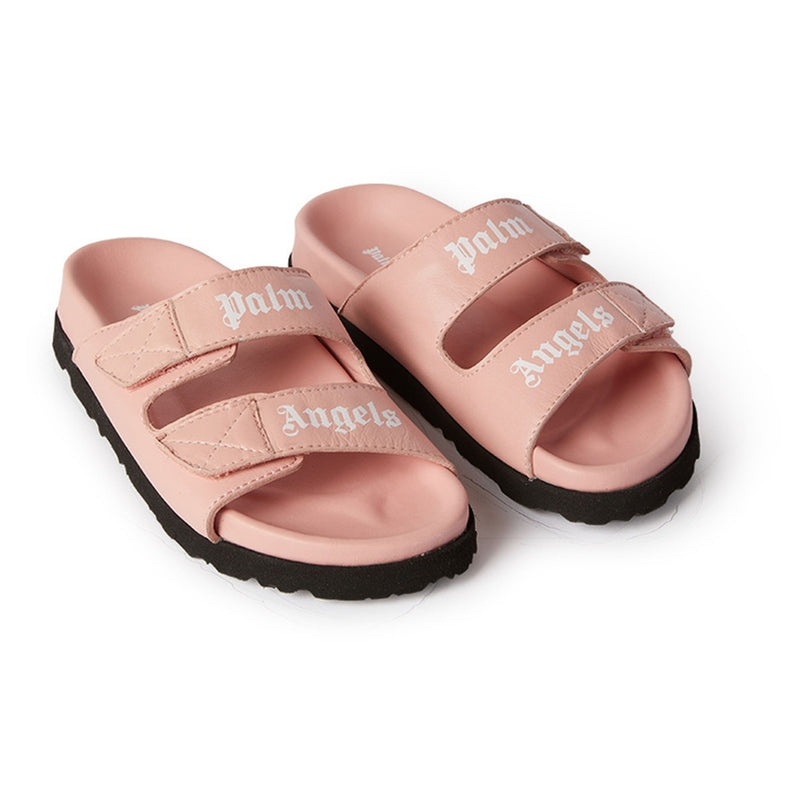 palm-angels-pgih001c99lea0013001-Pink Logo Sandals