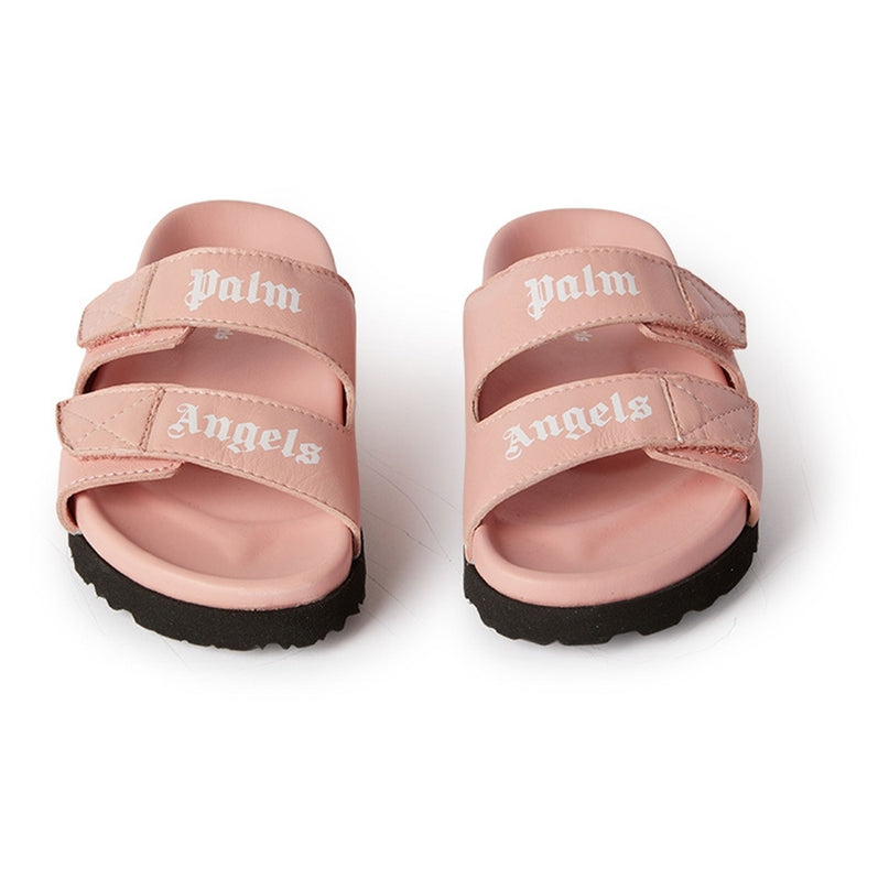 palm-angels-pgih001c99lea0013001-Pink Logo Sandals