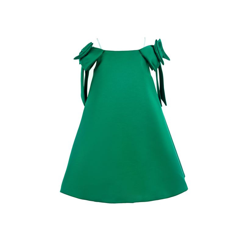 kids-atelier-tulleen-kid-girl-green-luneta-off-shoulder-bow-dress-tmc-24005-green