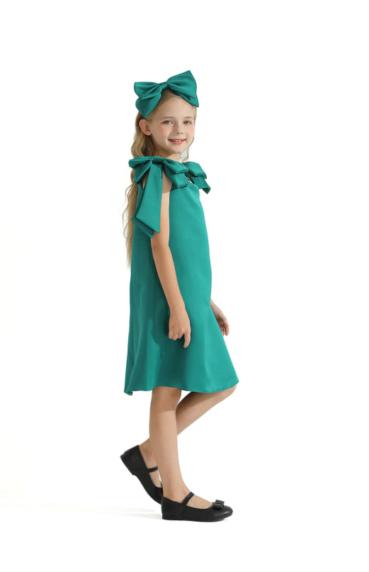 kids-atelier-tulleen-kid-girl-green-luneta-off-shoulder-bow-dress-tmc-24005-green