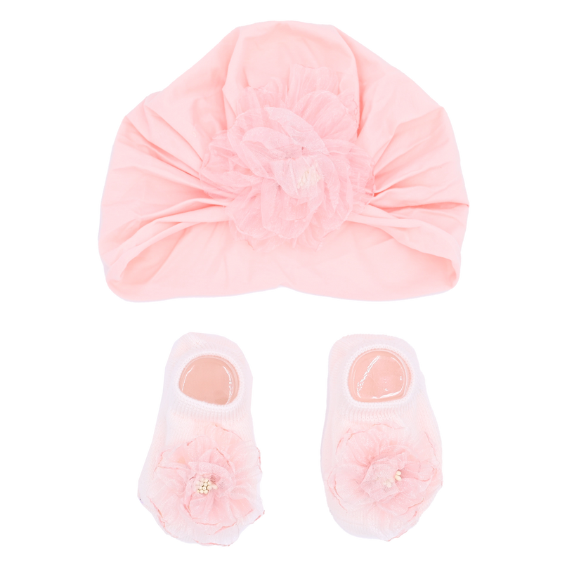 Pink Flower Pastel Gift Set