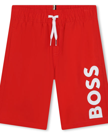 boss-j50662-997-kb-bright-Red Swim Shorts