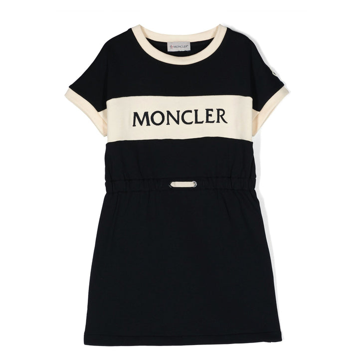 moncler-j1-954-8i000-05-809ag-f70-Navy Logo Dress