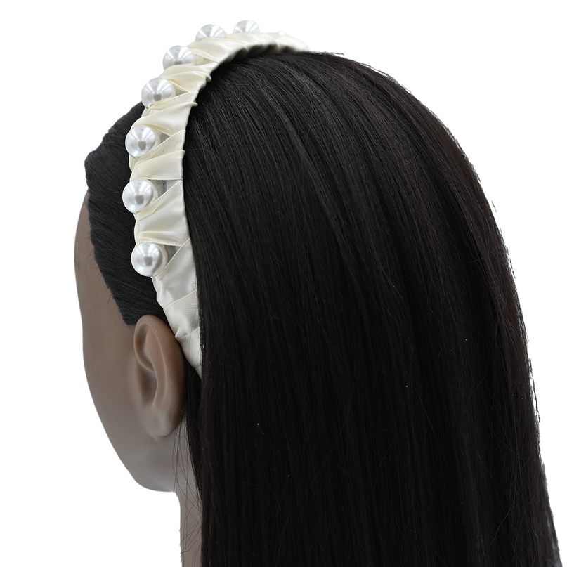 Ivory Pearl Studded Headband