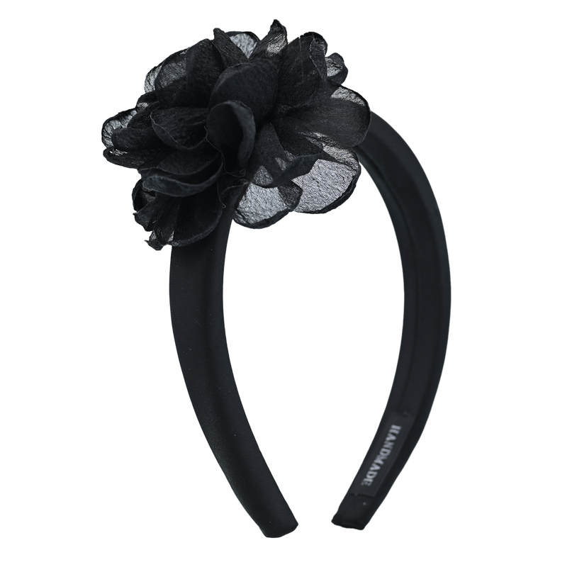 Mimi Tutu-MTHB52006-Black-Flower Headband