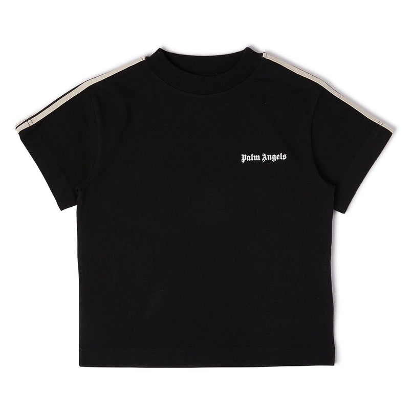 palm-angels-pbaa011s24jer0011001-Black Logo T-Shirt