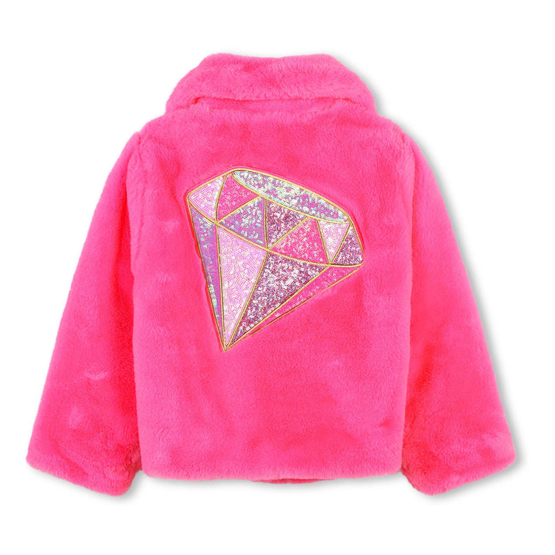 kids-atelier-billieblush-kid-girl-pink-neon-fleece-coat-u20436-47a