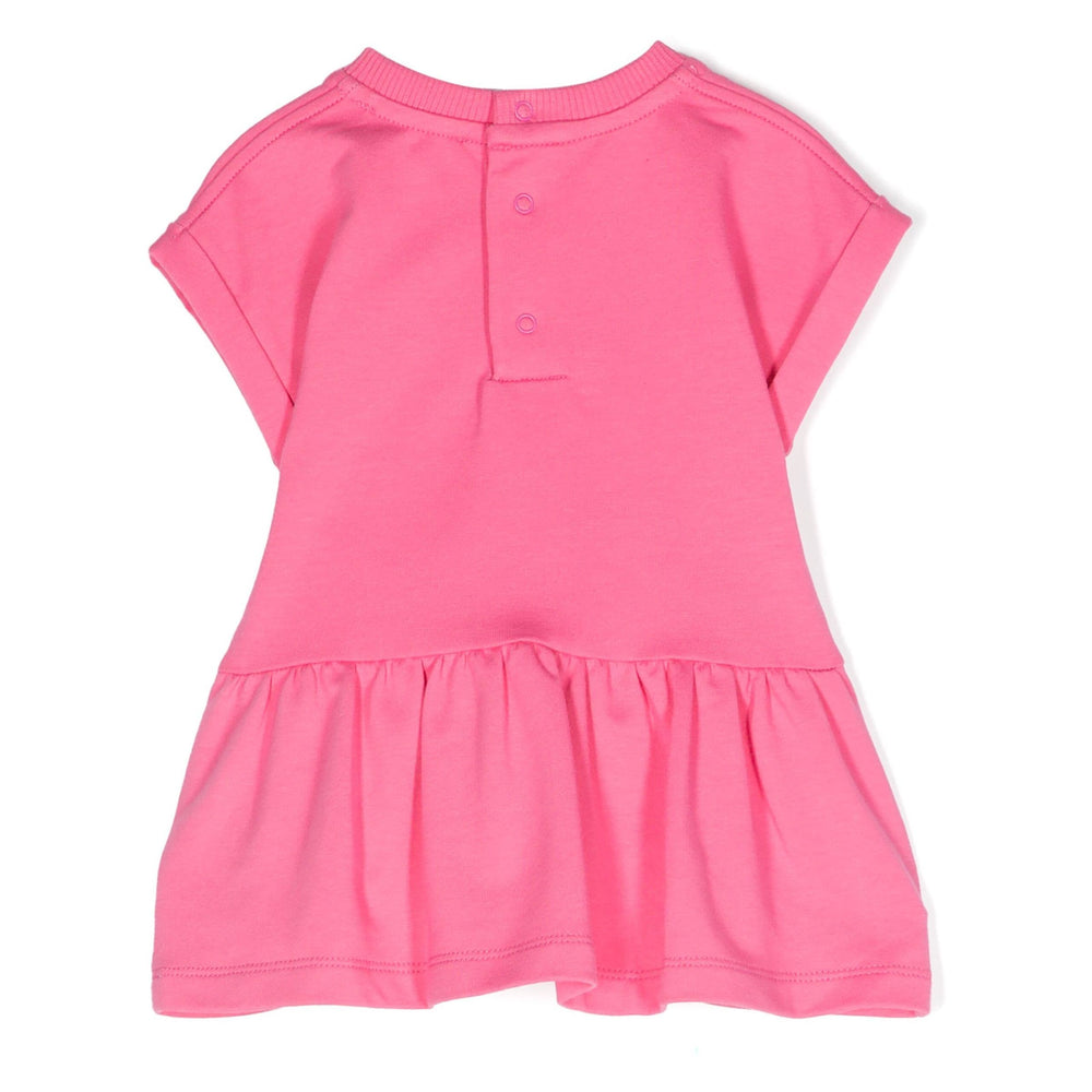 moschino-Pink Bear Graphic Dress-mdv0b1-lda13-50580