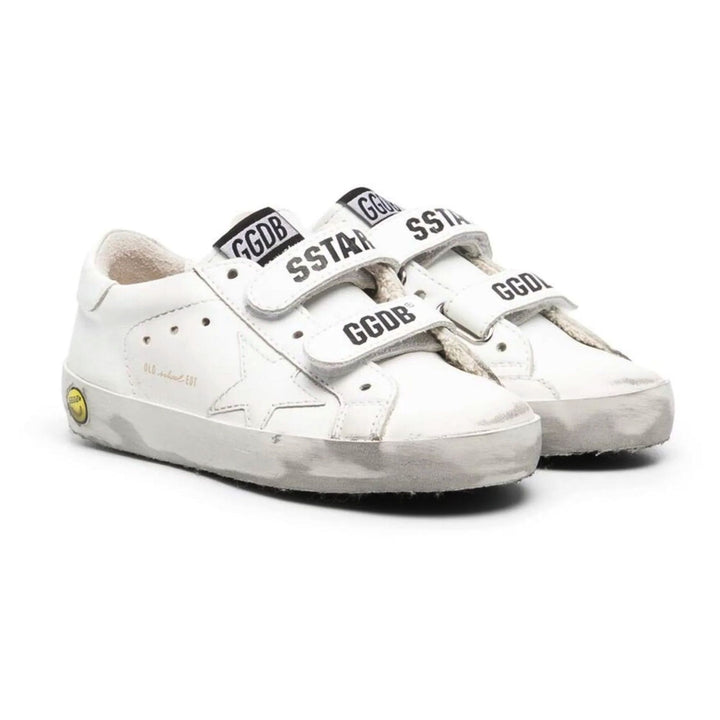 golden-goose-gjf00111-f000419-10100-White Old School Young Sneakers