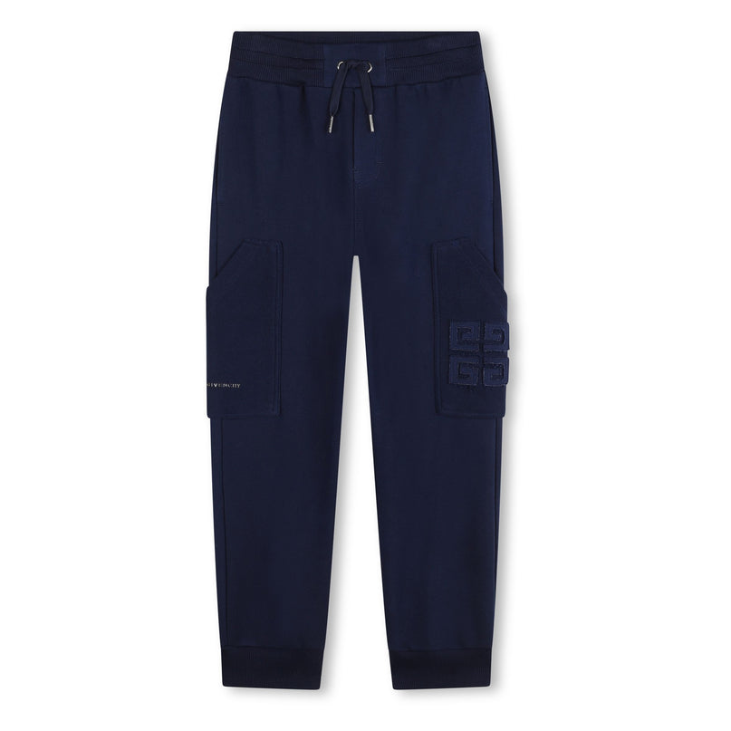 Givenchy-H30303-85T-NAVY-JOGGING BOTTOMS