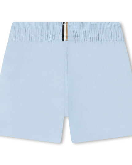 boss-j50569-783-bb-Light Blue Logo Shorts