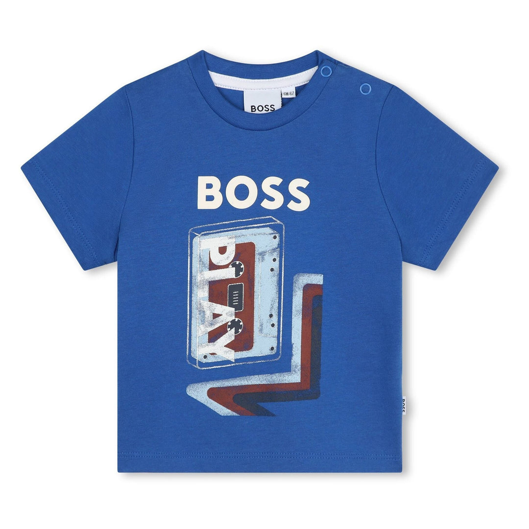 boss-j50610-872-bb-Electric Blue T-Shirt
