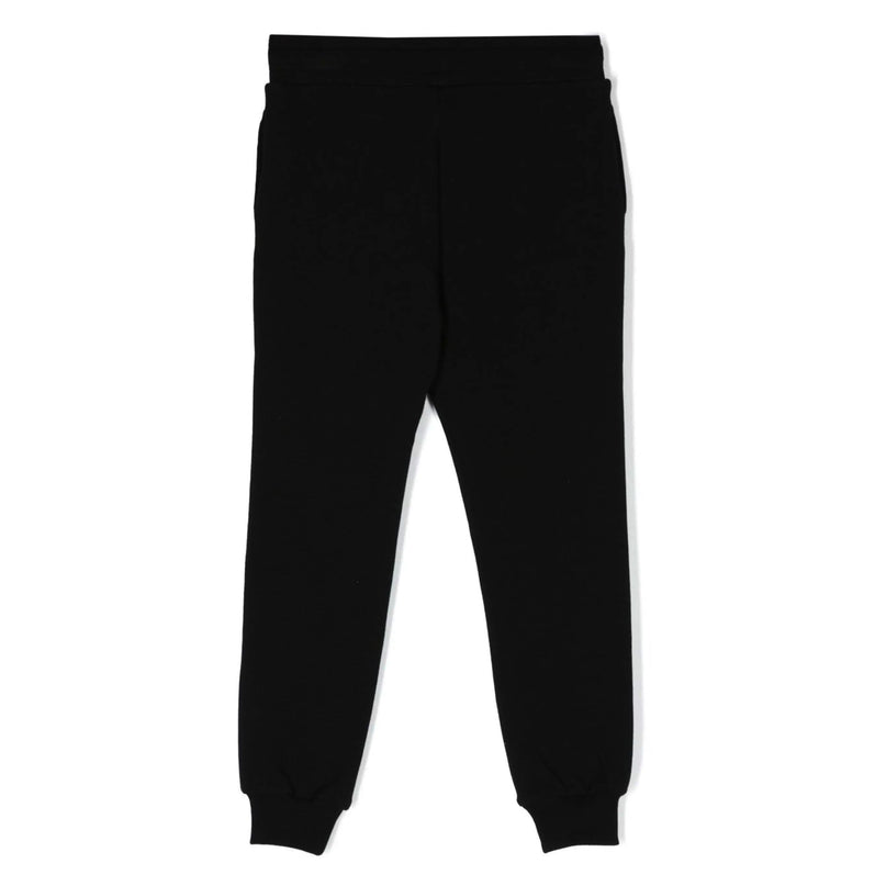 moschino-Black Logo Sweatpants-hup05n-lda17-60100