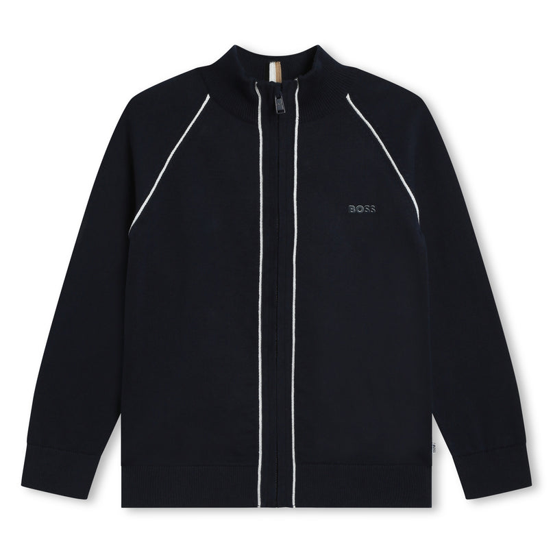 boss-j50693-849-kb-Navy Zip Up Sweatshirt