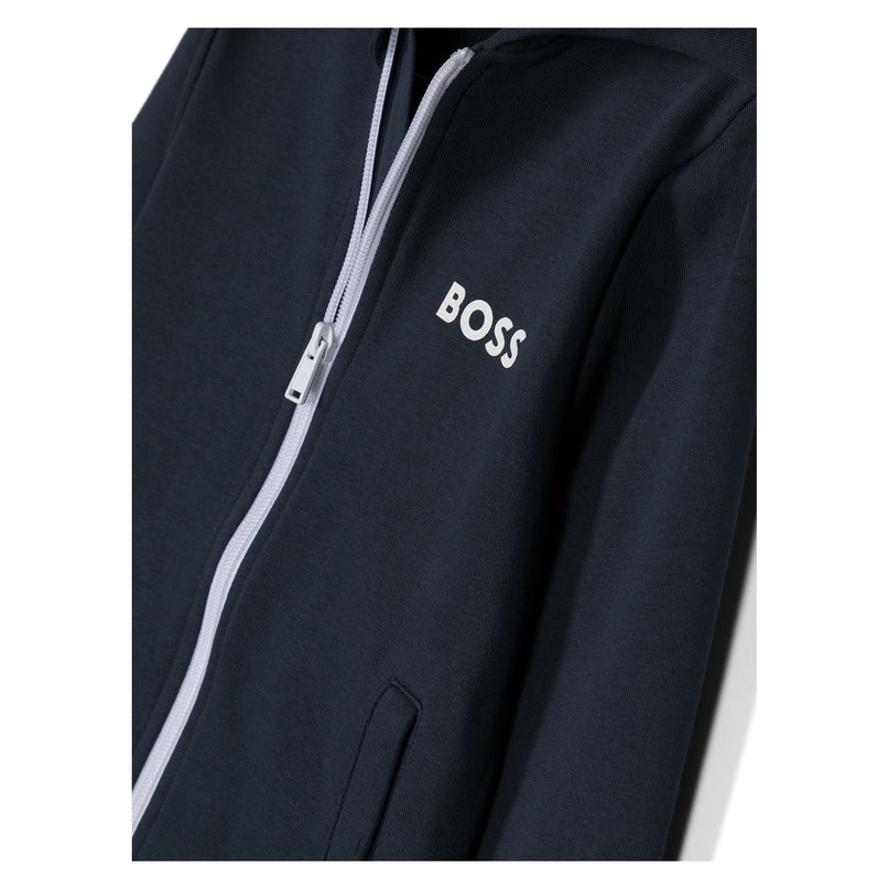 boss-j50700-849-kb-Navy Zip Up Hoodie