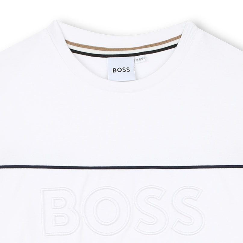 boss-j50727-10p-kb-White Logo T-Shirt