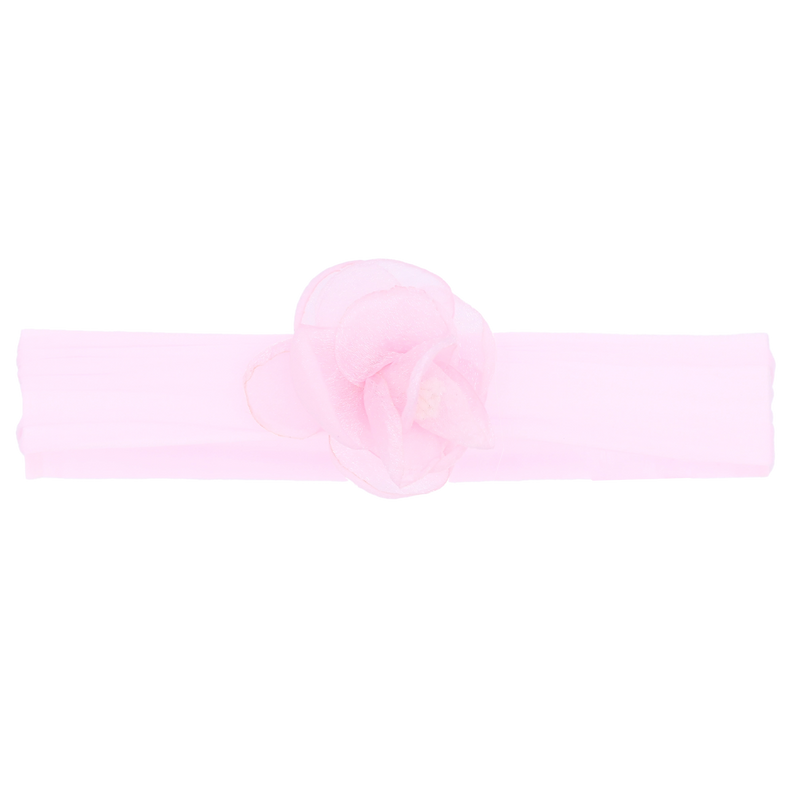 Pink Sparkling Rose Headband