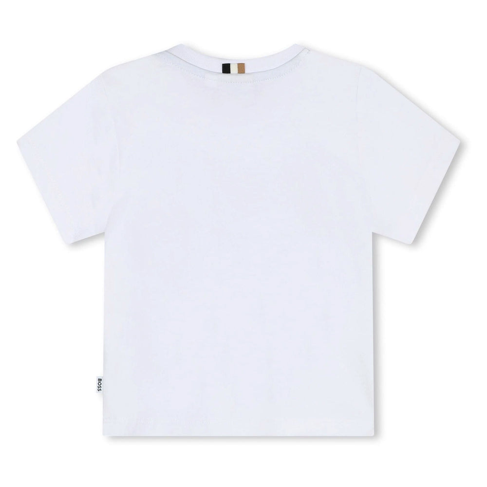 boss-j50612-10p-bb-White Short Sleeve T-Shirt