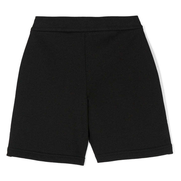 moncler-j1-954-8h000-14-809ag-999-Black Logo Sweat Shorts