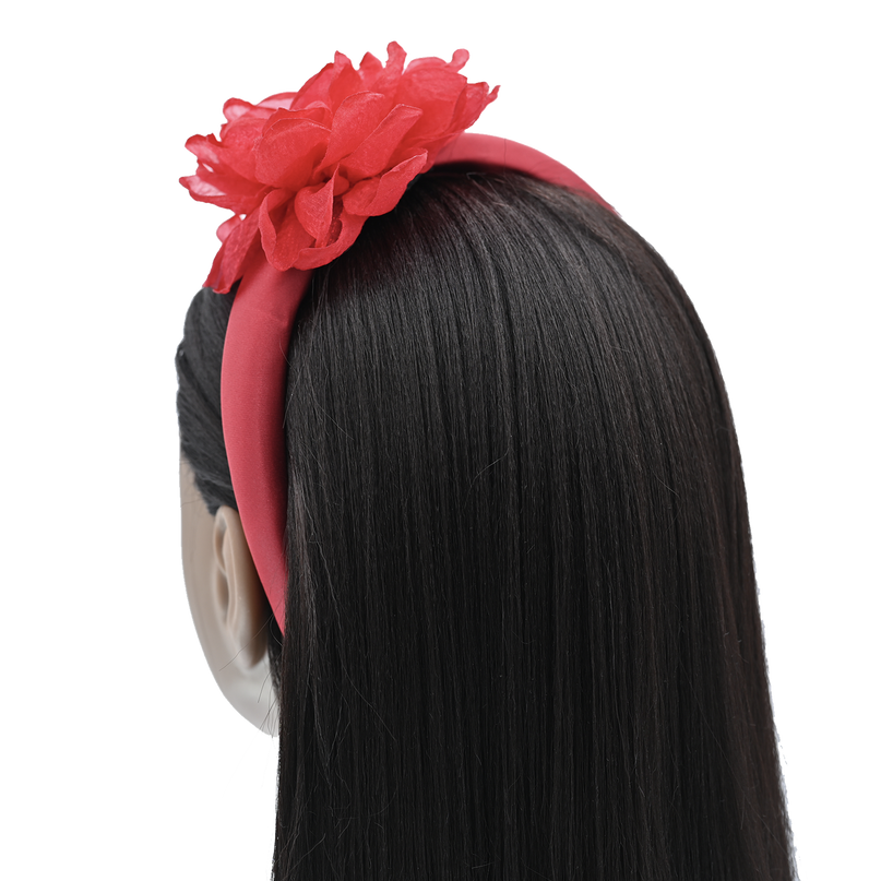 Mimi Tutu-MTHB52006-Red-Flower Headband