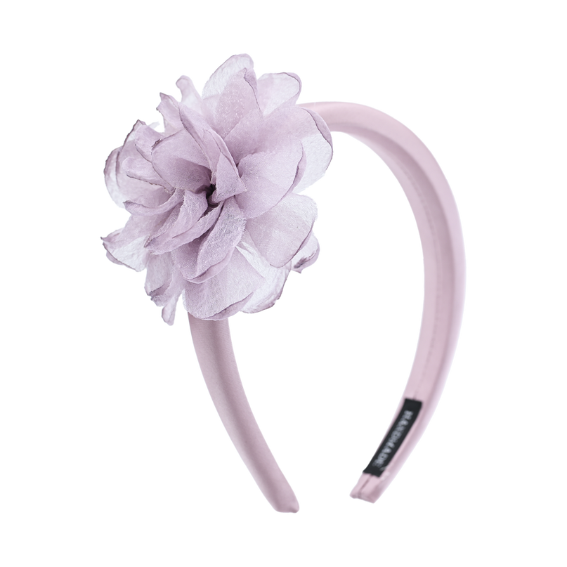 Mimi Tutu-MTHB52006-Mauve-Flower Headband