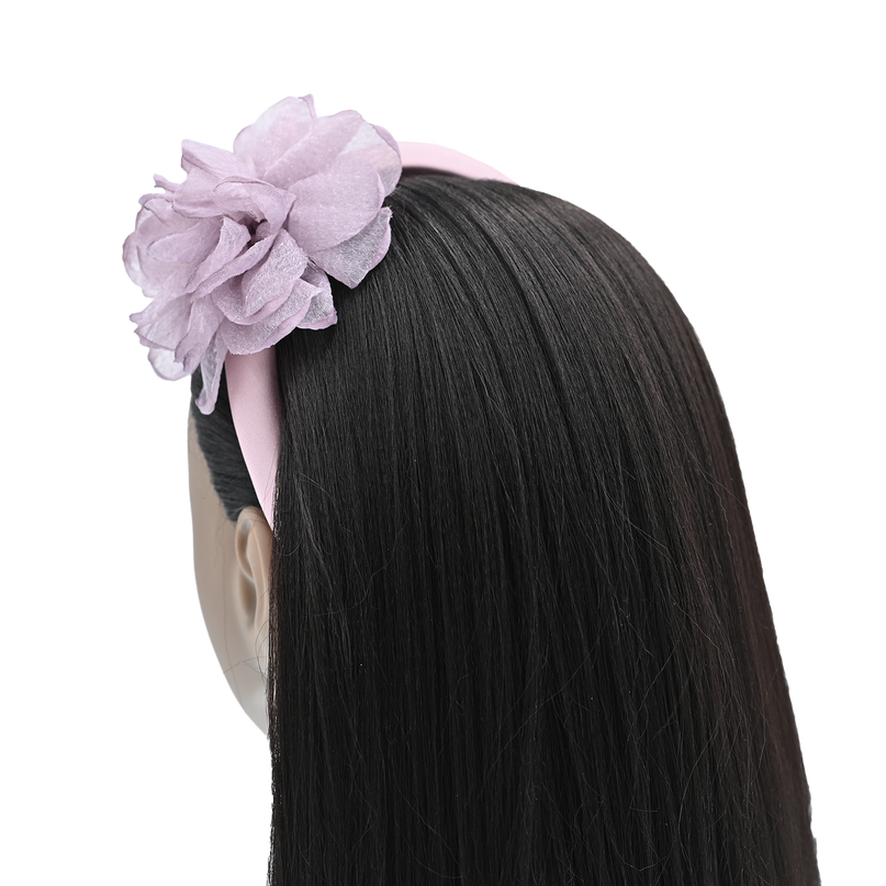 Mimi Tutu-MTHB52006-Mauve-Flower Headband