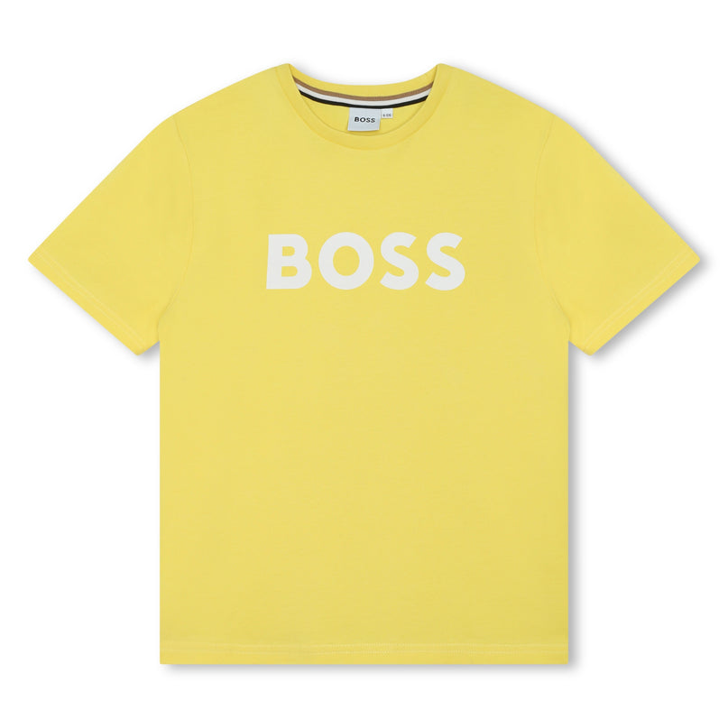 boss-j50718-508-kb-Yellow Logo T-Shirt