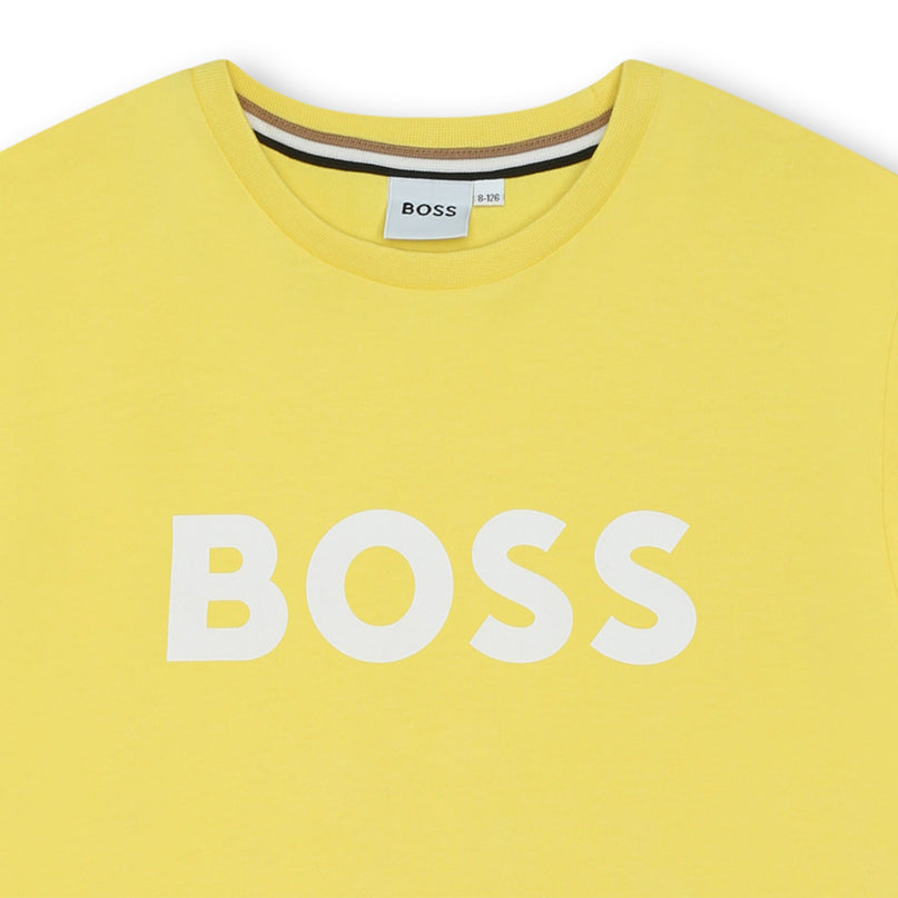 boss-j50718-508-kb-Yellow Logo T-Shirt