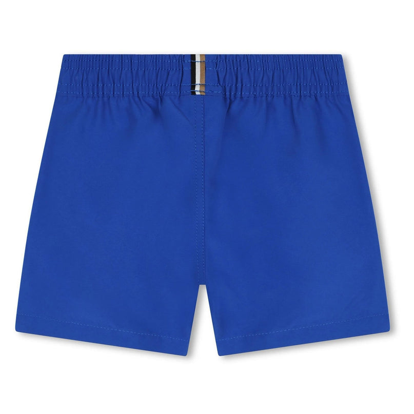 Blue Side Logo Swimshorts