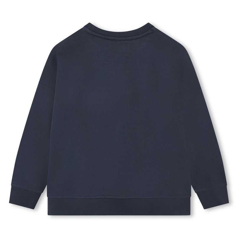 boss-j50717-849-kb-Navy Logo Sweatshirt