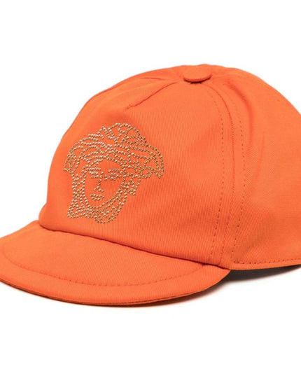 versace-Orange Baseball Cap-1000391-1a03937-1o530