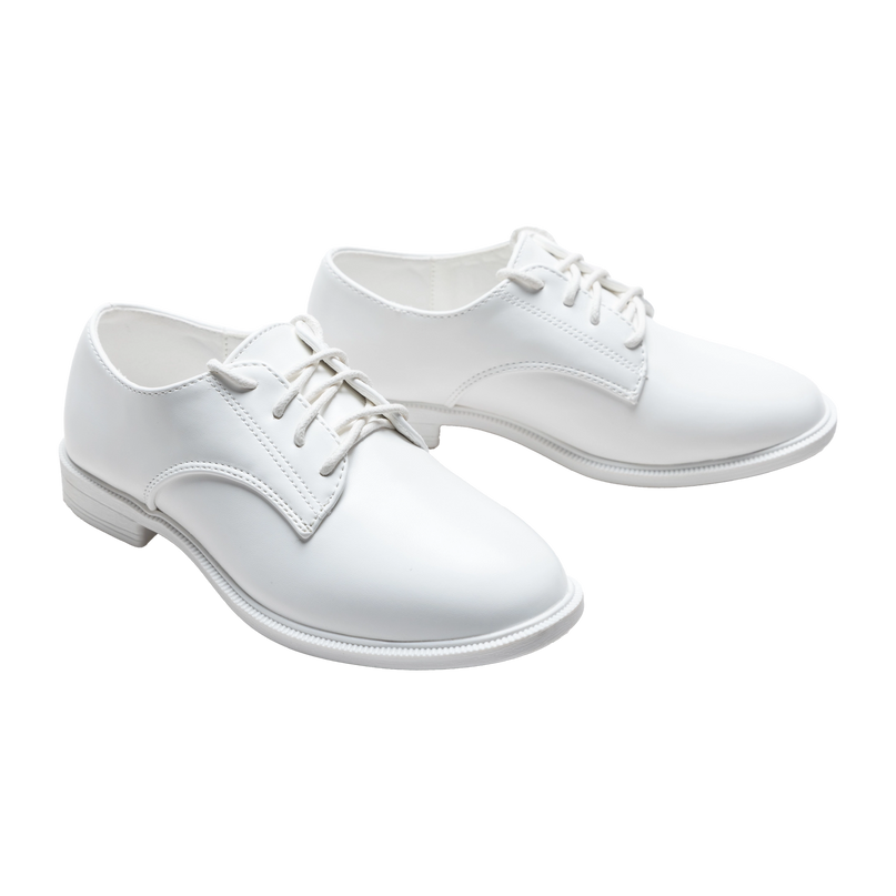 White Derby Dress Shoes